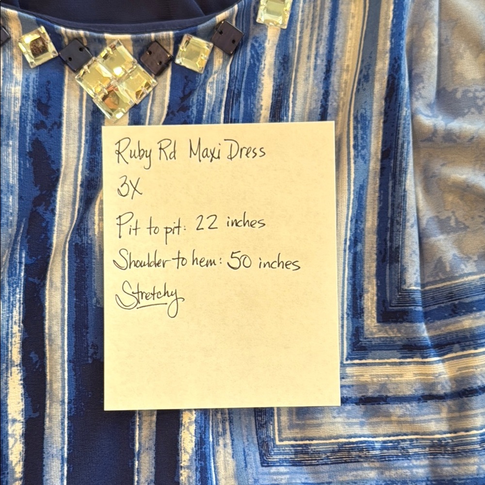 Ruby Rd 3X Maxi Dress - Picture 5 of 5